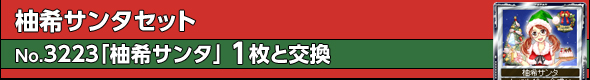 柚希サンタセット共通