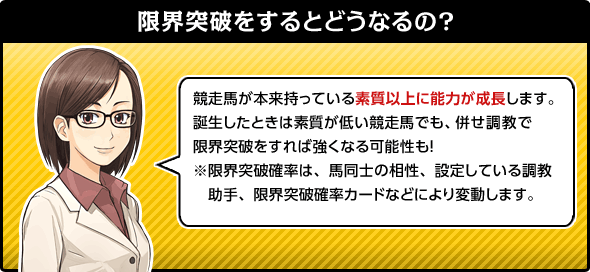 限界突破をするとどうなるの?