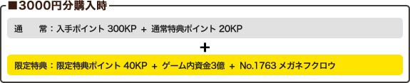 3000~w
