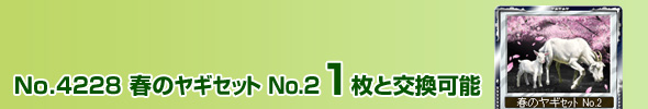 No.4228 t̃M No.2 1ƌ\