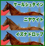 ケールシュタイン / ニヤケイト / イズナドロップ